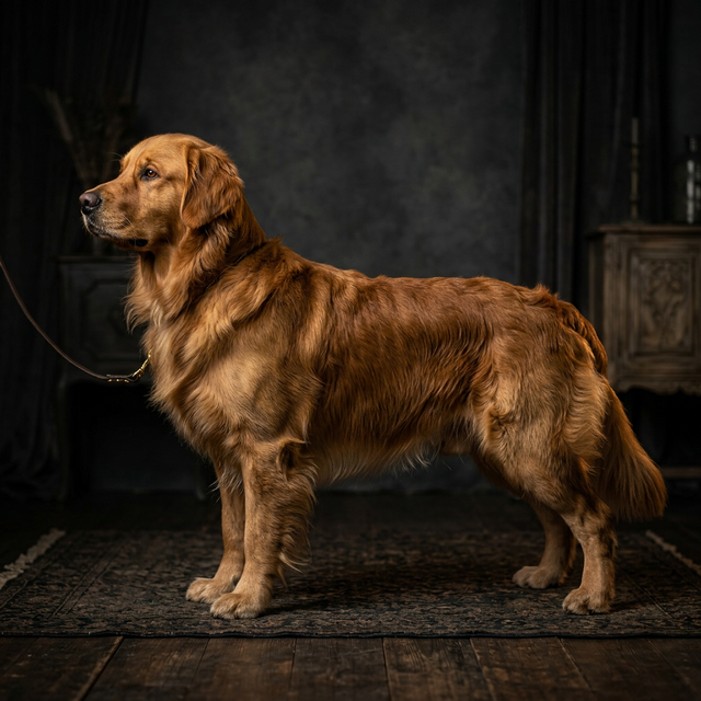 Macho Golden Retriever